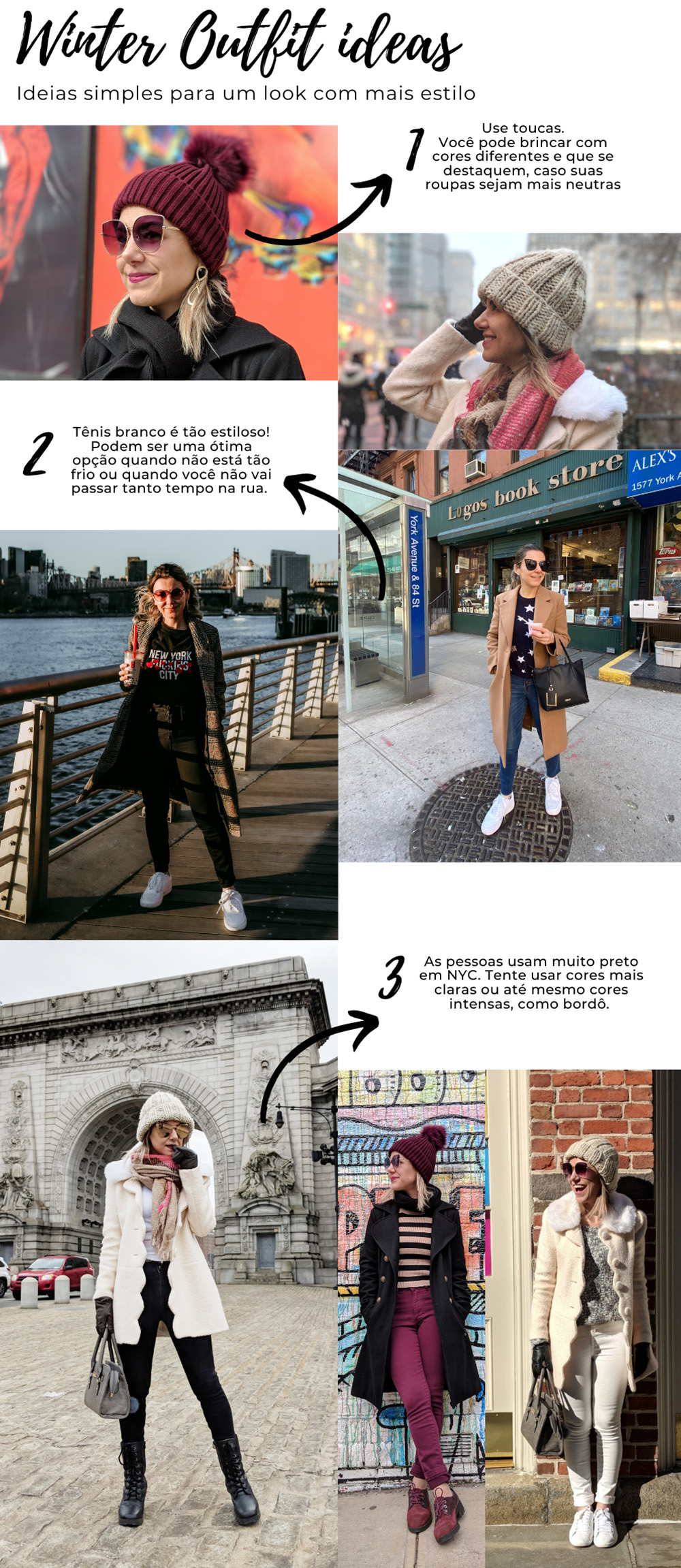 7 tips for your winter outfit in New York City – Blog da Laura Peruchi –  Tudo sobre Nova York